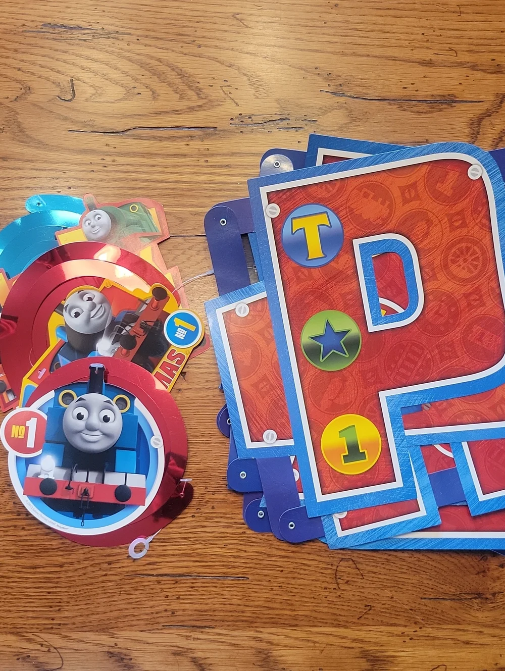 Kids' Blue Thomas Party Plates & Cups Set - 8-Pack
